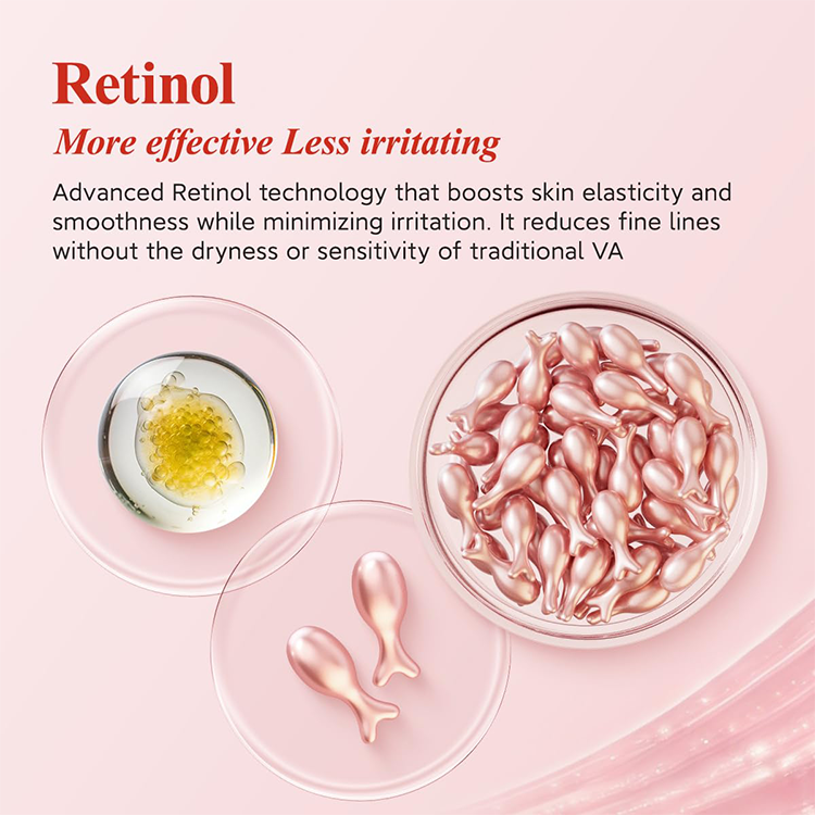 Oem Facial Capsules Vitamin E Anti Aging Moisturizing Facial Serum Capsules Natural Skin Care