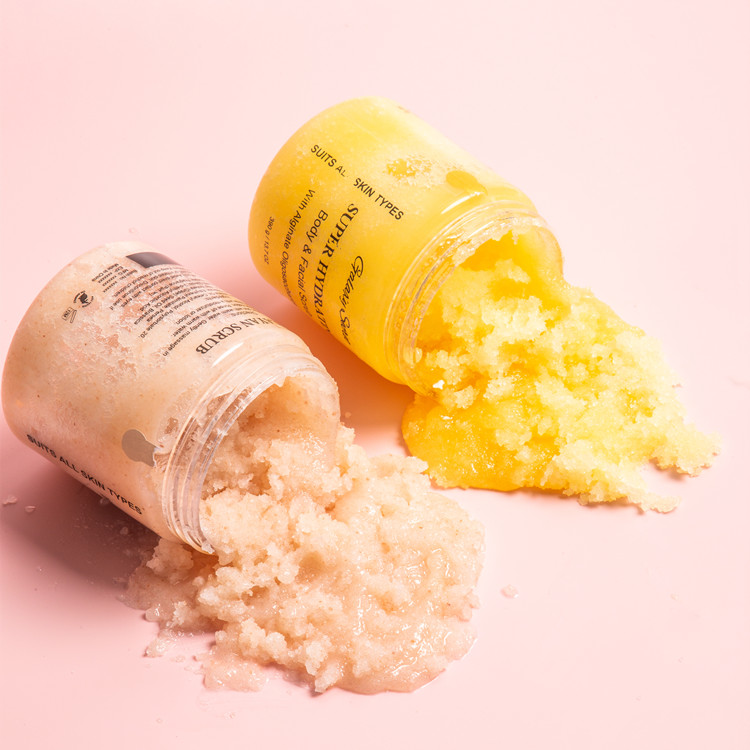 Oem/odm Himalayan Face And Body Scrub Private Label Shea Butter Moisturizing Organic Sugar Body Scrubs For Women Exfoliation
