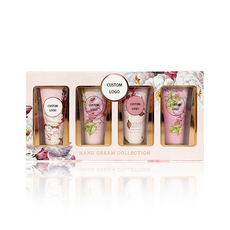 Wholesale Gift Collection Private Label Moisturizing Whitening Anti Aging Hand Cream Lotion