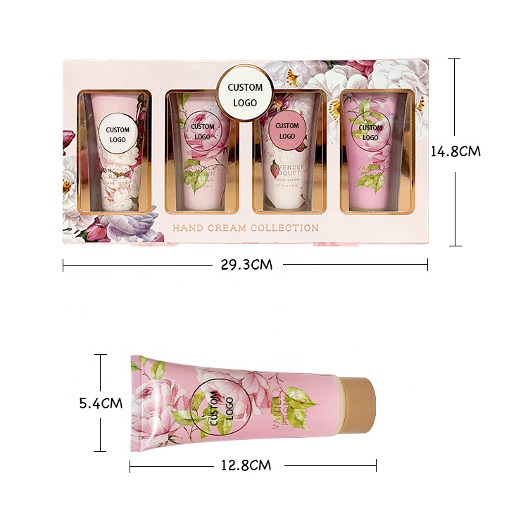 Wholesale Gift Collection Private Label Moisturizing Whitening Anti Aging Hand Cream Lotion
