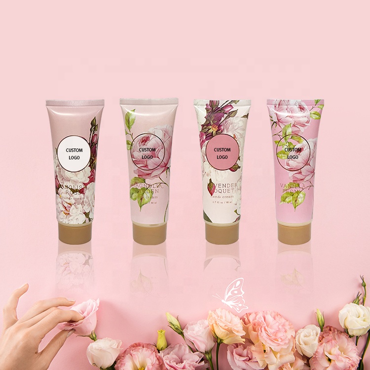 Wholesale Gift Collection Private Label Moisturizing Whitening Anti Aging Hand Cream Lotion