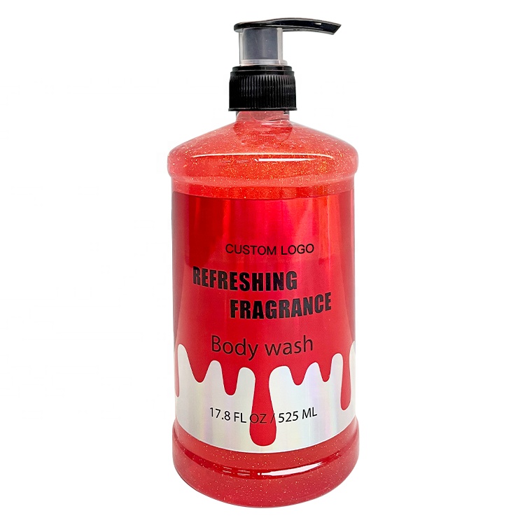 Oem Private Label Lightening Moisturizer Fragrance Body Wash Shower Gel