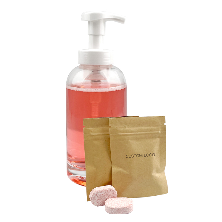 Oem Custom Logo Natural Effervescent Tablets Foaming Hand Soap