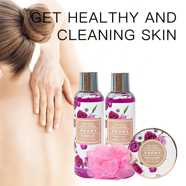 Wholesale Custom Private Label Shower Gel Bath Spa Gift Set
