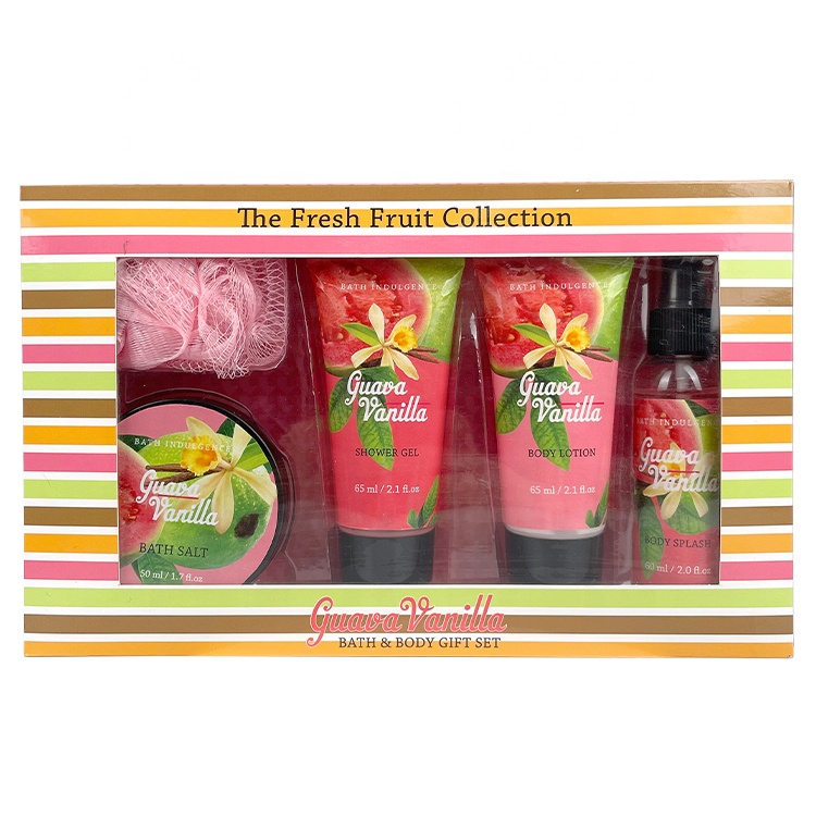 Wholesale Private Label Moisturize Body Care Spa Bath Sets Natural Romantic Elegance Woman Bath Gift Set