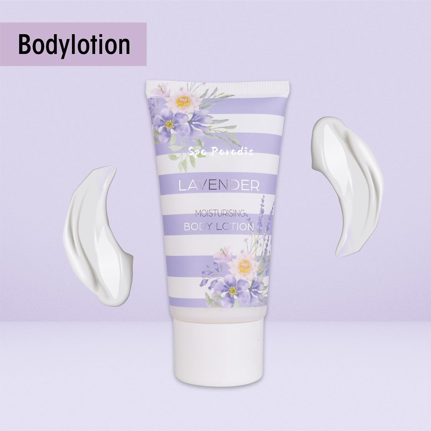 Private Label Lavender Calming Relaxing Organic Herbal Moisturizing Luxury Spa Gift Shower Gel Bubble Bath Body Cream Bath Set