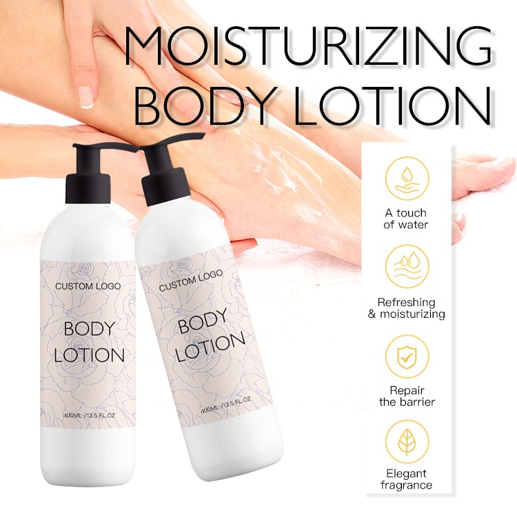 Oem Best Custom Logo Vegan Natural Organic Moisturizer Skin Care Body Lotion