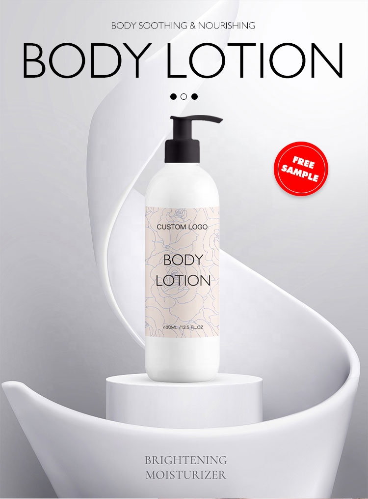 Oem Best Custom Logo Vegan Natural Organic Moisturizer Skin Care Body Lotion