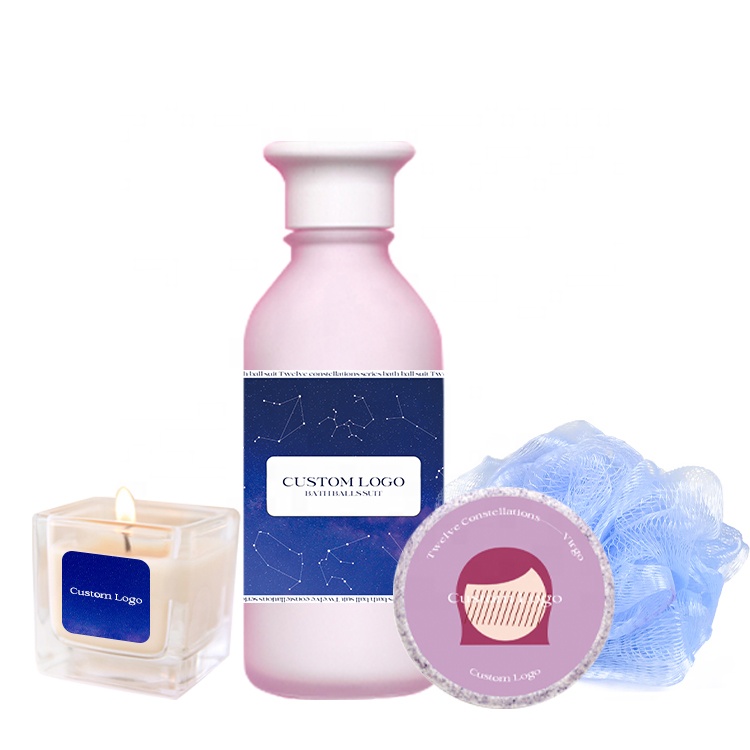 Oem Private Label High Quality Natural Organic Vegan Rich Bubble Colorful Fizzy Bath Bomb Gift Set