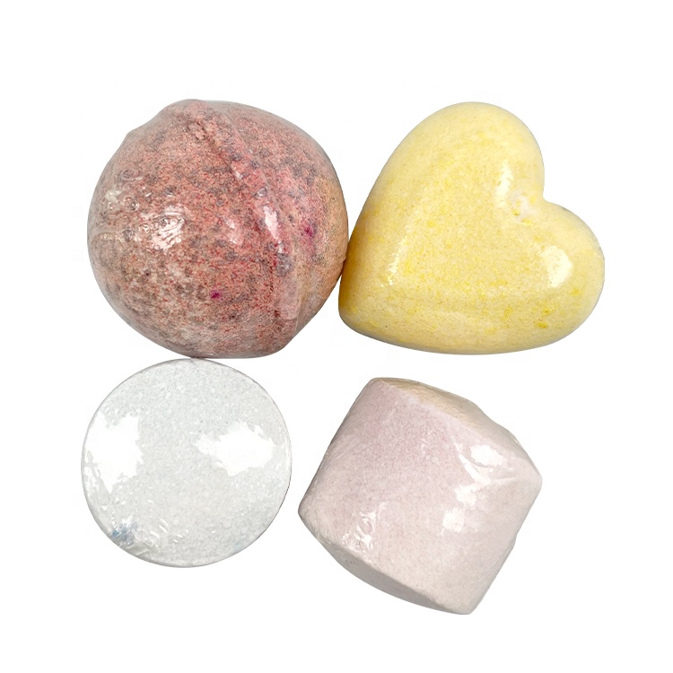 Wholesale Private Label Kids Fizzy Bubble Bath Bombs Small Hear Ball Bath Bomb