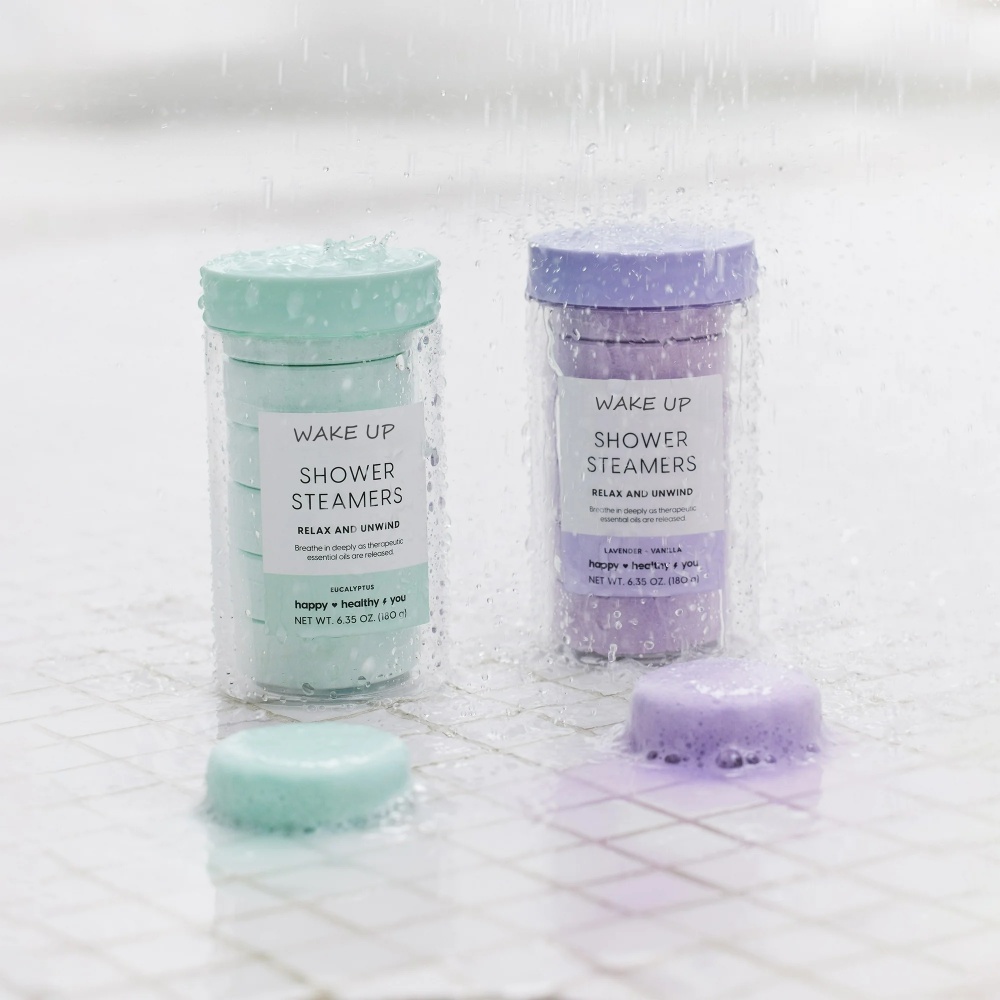 Cleverfy Organic Aromatherapy Bath Bombs Eucalyptus Oil Lavender Vanilla Oil Remove Heavy Brain Fog Pack 6