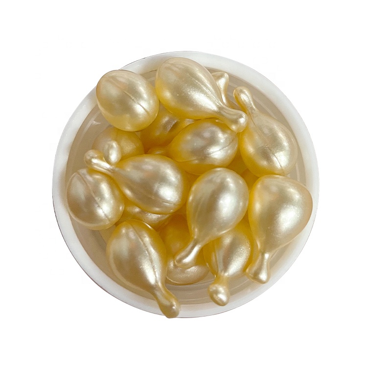 Wholesale Private Label Natural Organic Face Care Capsule Facial Essence Skin Serum Capsules