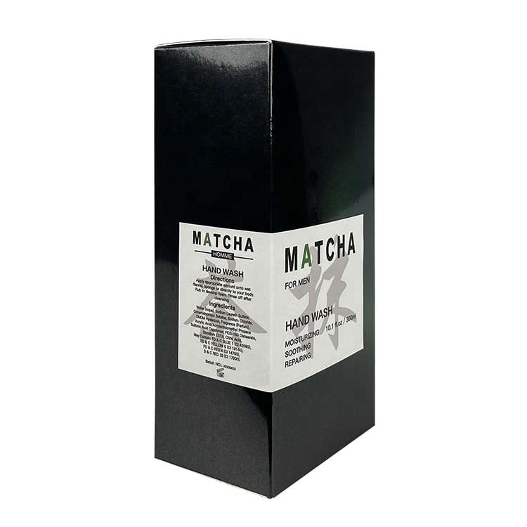 Oem Private Label Natural Organic Matcha Moisturizing Fragrance Foaming Gel Liquid Soap Hand Wash