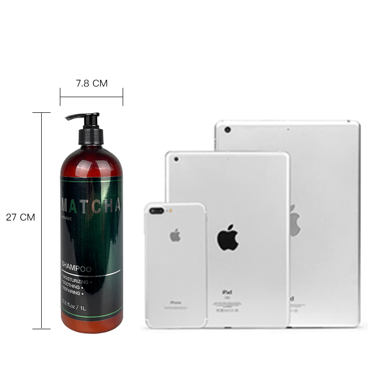 Oem/odm Private Label Pure Natural Organic Sulphate Free Matcha Shampoo Conditioner Hair Care Product