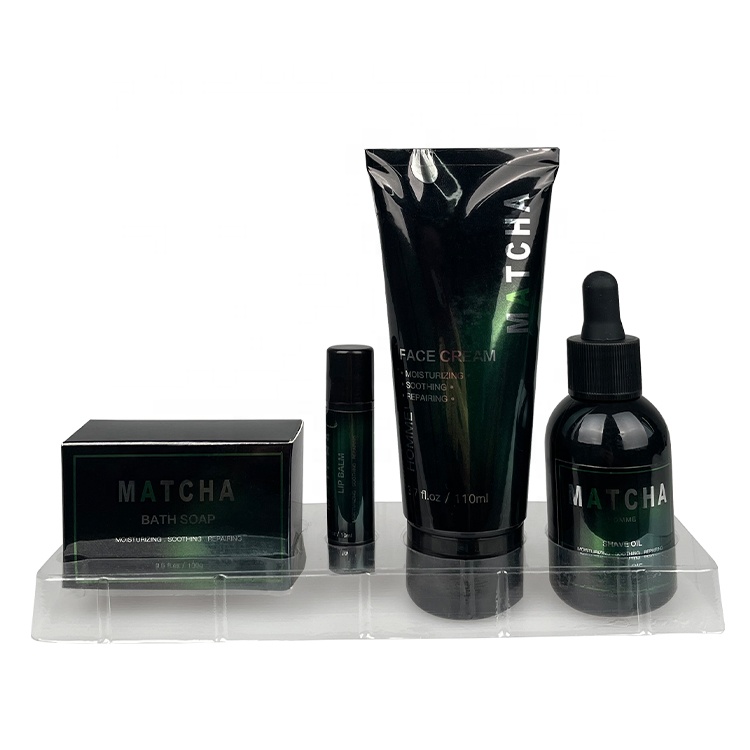 Oem Private Logo Custom Natural Organic Bath Soap Face Cream Skin Care Set Gifts For Men Facial Spa Gift Set