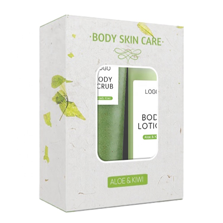 Custom Private Label Wholesale Vegan Whipped Exfoliating Body Scrub And Body Lotion