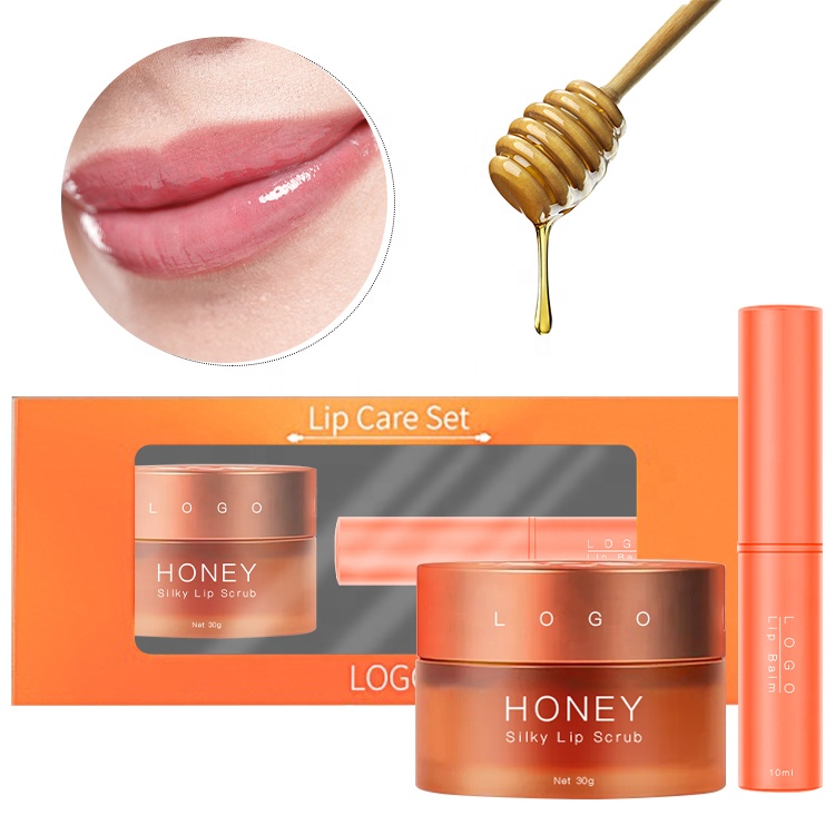 Private Label Logo Custom Flavor Organic Natural Vegan Lightening Scrub Moisturizing New Care Lip Balm Lip Scrub