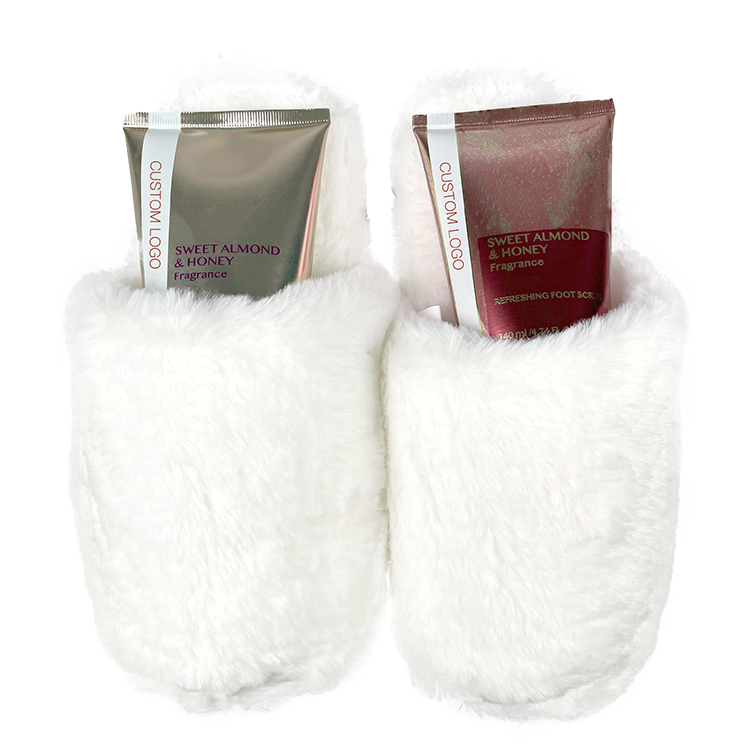 Wholesale Private Label Bath Gift Set Refreshing Foot Scrub Nourishing Foot Cream Foot Skin Care Set