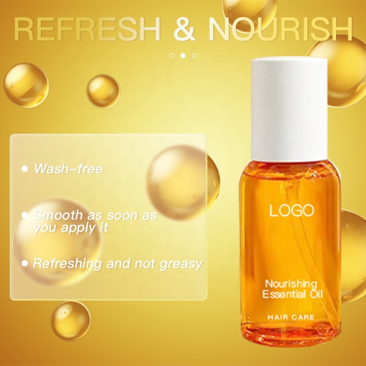 Oem Private Label Hair Spray Fragrance Herbal Softening Silicone Free Hair Growth Oil