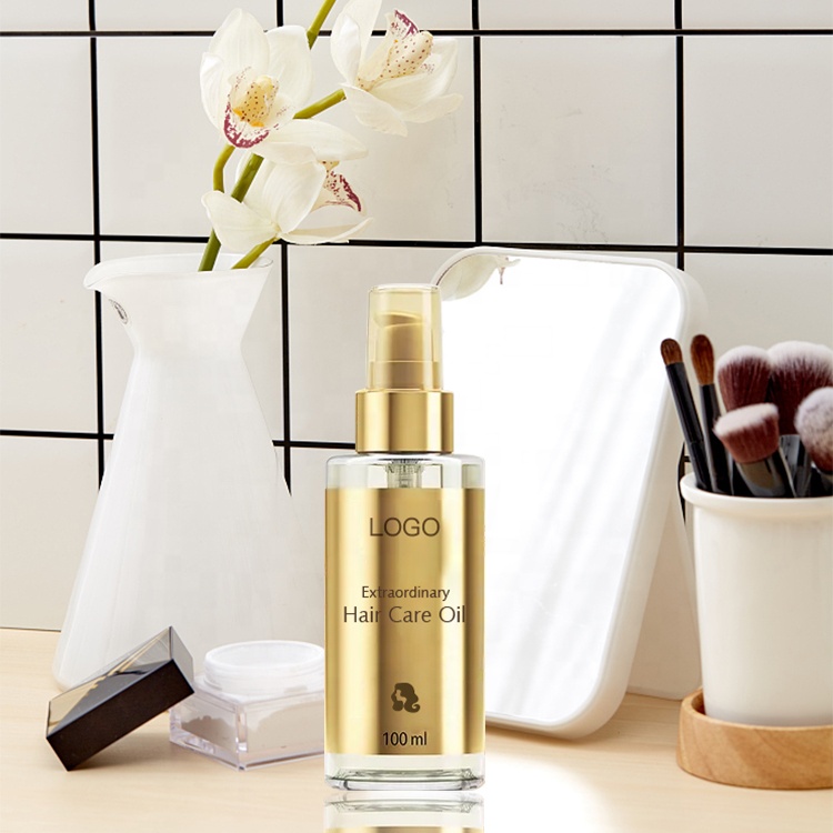 Oem Private Label Natural Organic Hair Care Oil For Men And Women Free Sample Hair Oil