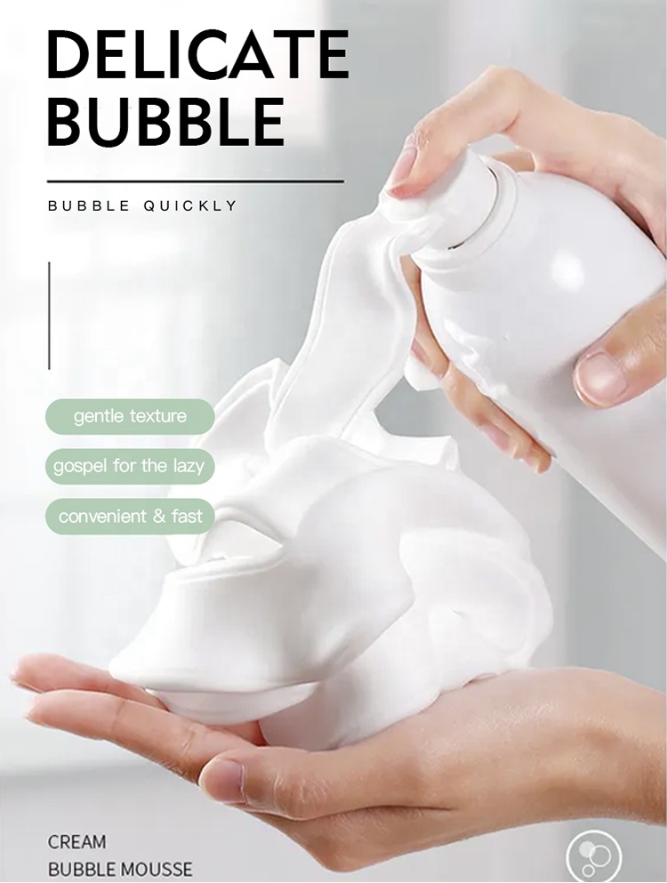 Galaxy Secret Newest Products Bath Foam Mousse Body Wash Bubble Bath Men Women Mint & Hami Melon Mousse Shower Gel