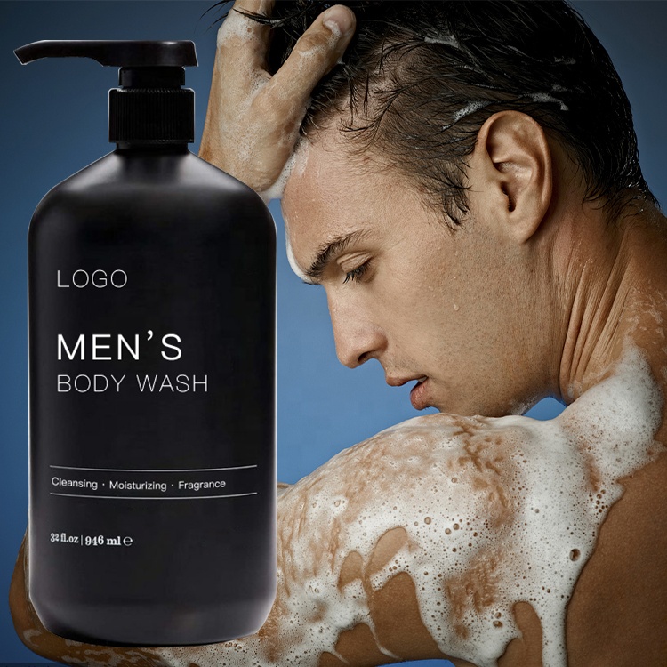 Wholesale Natural Organic Private Label Shower Gel Body Wash Men Moisture Oil Control Cleansing Body Wash