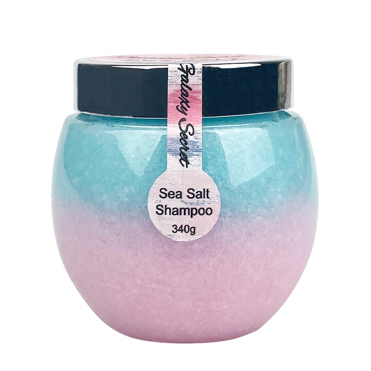 Private Label Organic Sea Salt Dry Hair Shampoo Anti Itching Deep Conditioning Scalp Scrub Shampoo