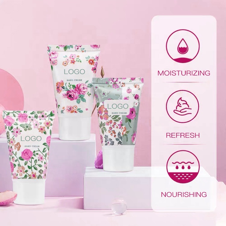Oem Custom Logo High Quality Luxury Vitamin E Moisturizing Shea Butter Mini Hand Cream & Lotion Gift Set