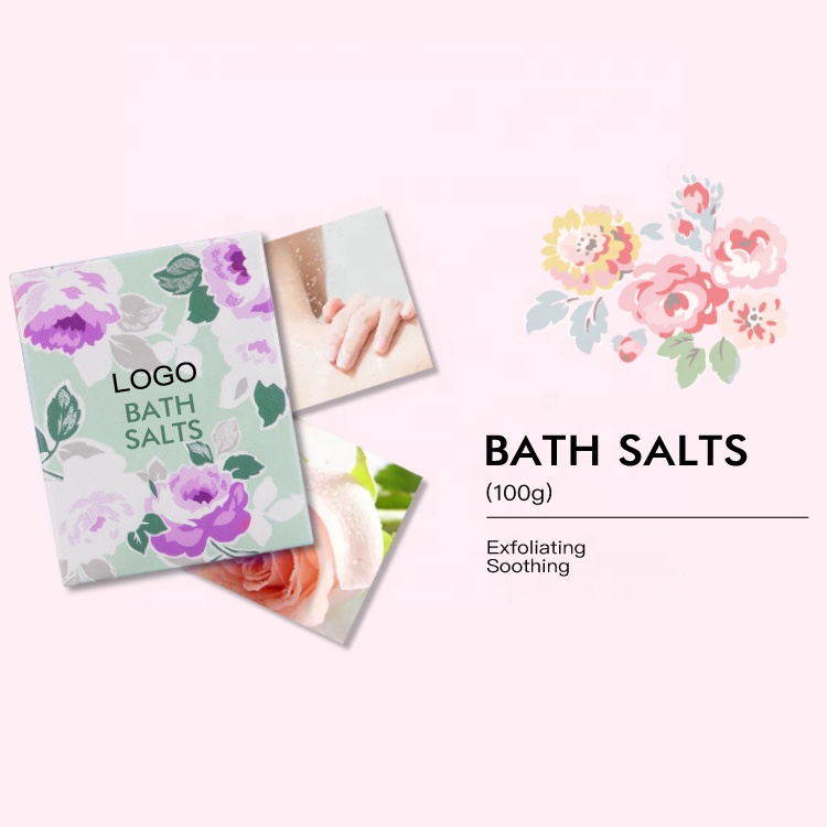 Wholesale Private Label Oem/odm Body Care Set Rose Fragrance Hand Cream Body Wash Bath Salt Body Lotion Bath Gift Set