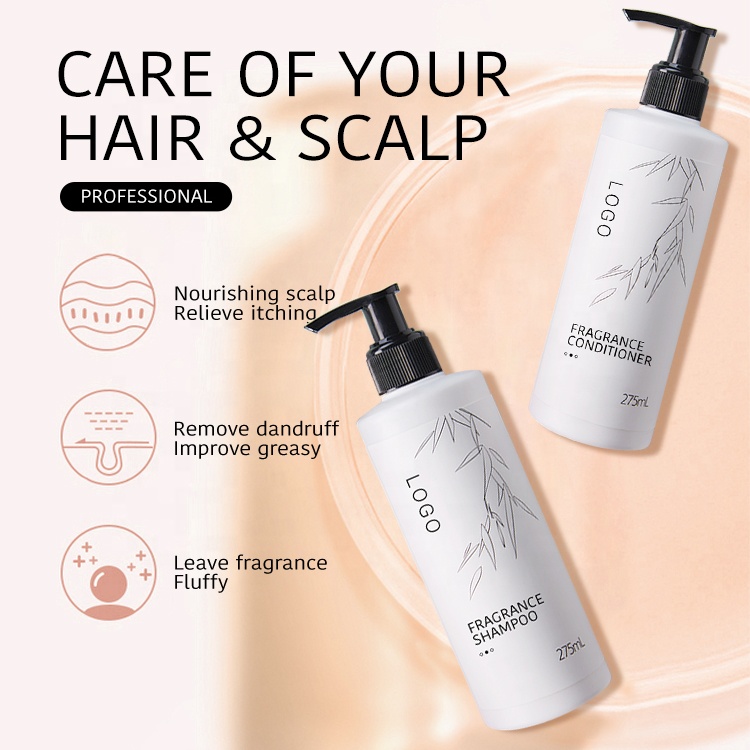 Private Label Healthy Natural Organic Oil Control Nourishing Hair Care Set Shampoo And Conditioner Set