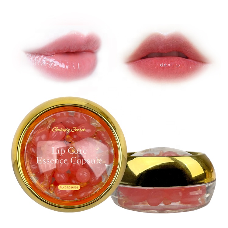 Private Label Glossy Lip Oil With Vitamin E And Coconut Oil Hydrates And Comforts Non-sticky Lip Care Essence Capsule