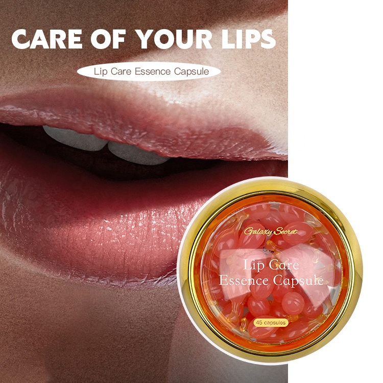Private Label Glossy Lip Oil With Vitamin E And Coconut Oil Hydrates And Comforts Non-sticky Lip Care Essence Capsule