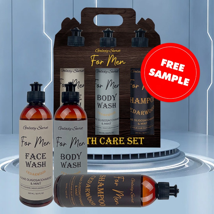 Oem Factory Supply Spa Gift Set Travel Hotel Washroom Bath Gift Set For Men