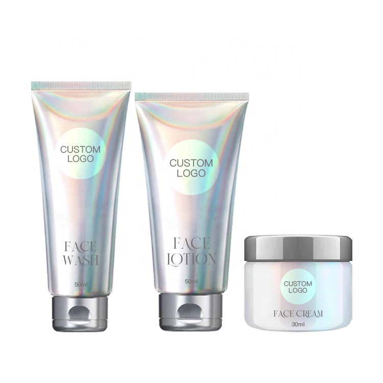 Private Label Beauty Facial Skin Care Set Algae And Mint Organic Natural Extract Skin Care Set