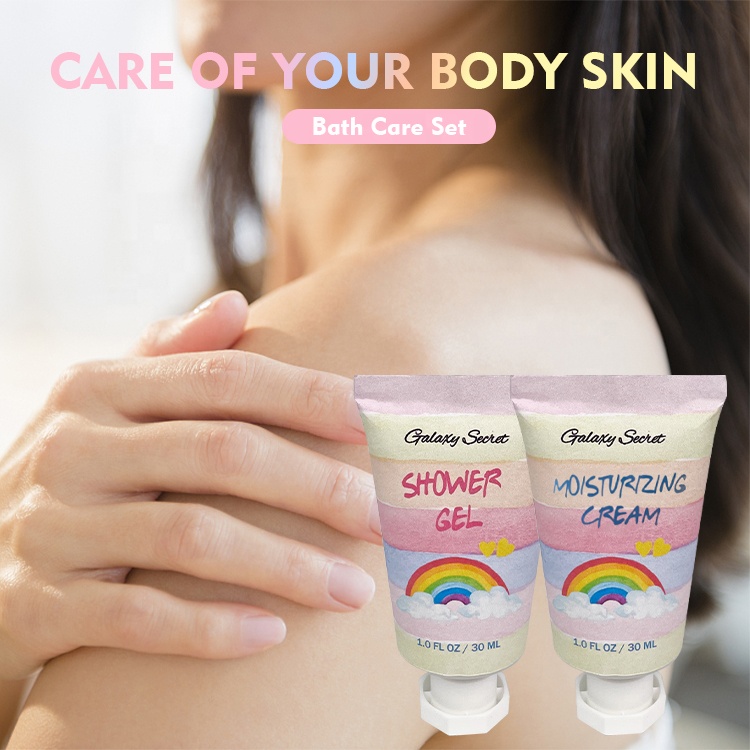 Wholesale Body Care Private Label Shower Gel Moisturizing Cream Bath Ball Spa Gift Christmas Bath Set