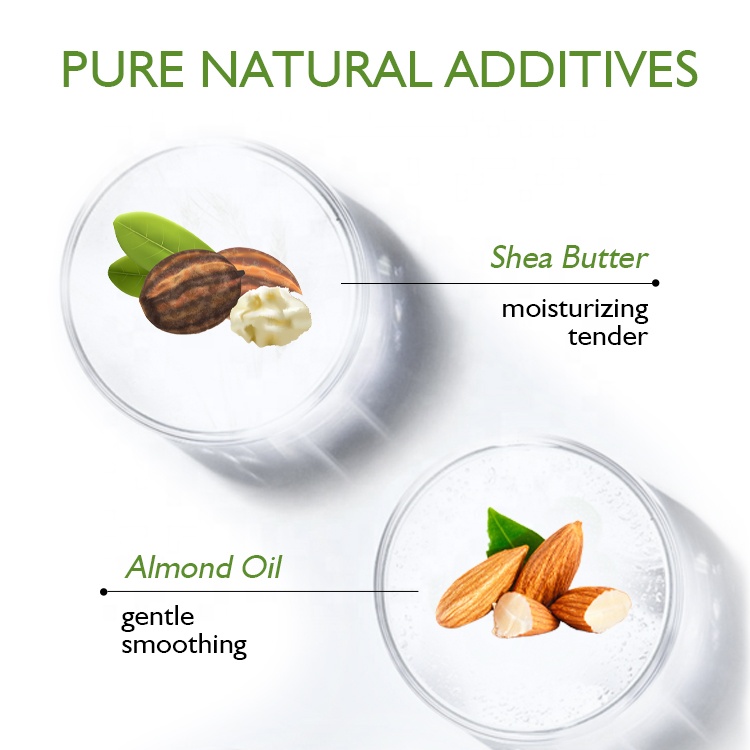 Factory Wholesale Private Label Organic Natural Liquid Foaming Shea Butter Almond Oil Hand Soap
