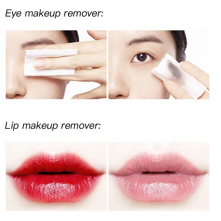Private Label Organic Refreshing Deep Cleansing Make Up Remover Gentle Soothing Cleansing Face Eye Makeup Remover