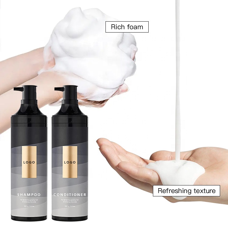 Wholesale Private Label Organic Natural Algae Oligosaccharides Shampoo And Conditioner For Dry Hair Men And Womens