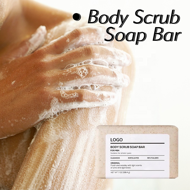 Wholesale Private Label Men's Father's Day Body Wash Facial Cleanser Soap Bar Bath Spa Body Care Gift Collection