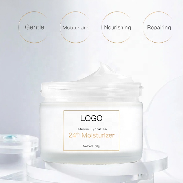 Private Label Organic Daily Moisturizer Intense Hydration Face Lotion Skin Care Moisturizing Face Cream
