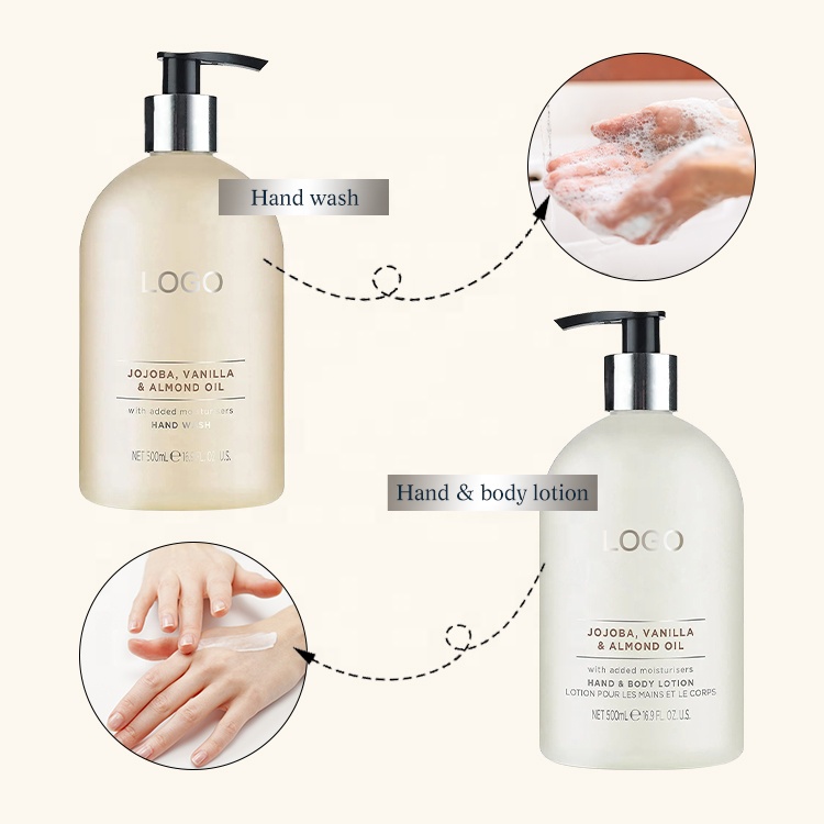 Wholesale Private Label Skin Care Cleansing And Moisturizing Hand Wash Hand And Body Lotion Skin Care Set