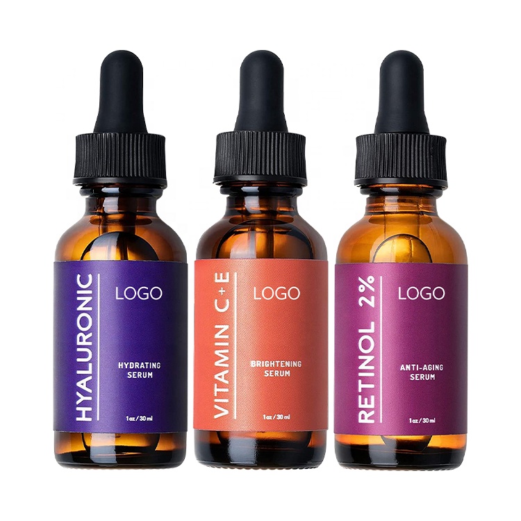 Oem/odm Organic Hyaluronic Face Serum With Hyaluronic Acid & Vitamin C & E Private Label New Skincare For Facial Skin Care