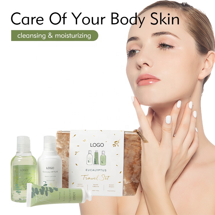 Wholesale Free Sample Private Label Eucalyptus Body Skin Personal Care Spa Bath Set Gift Sets