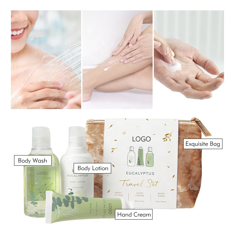 Wholesale Free Sample Private Label Eucalyptus Body Skin Personal Care Spa Bath Set Gift Sets