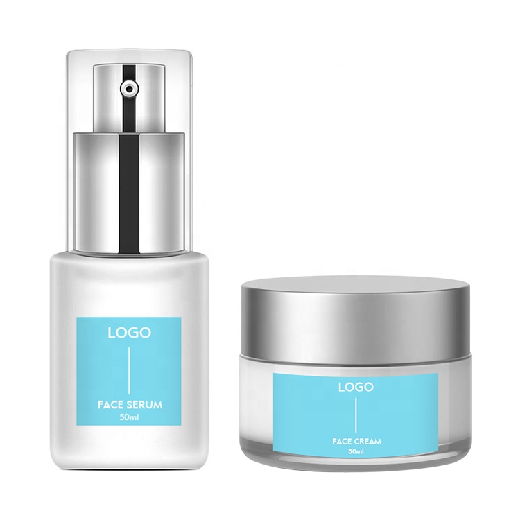 Low Moq Custom Retinol Face Serum Face Cream Moisturize Skin Care Set