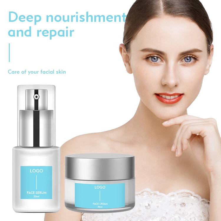 Low Moq Custom Retinol Face Serum Face Cream Moisturize Skin Care Set