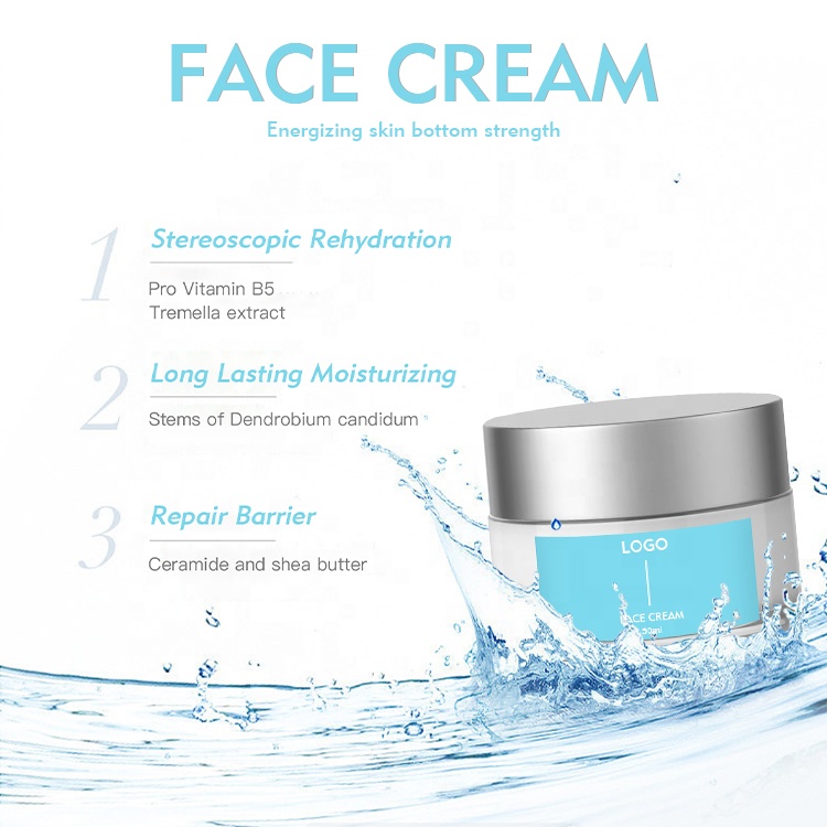 Low Moq Custom Retinol Face Serum Face Cream Moisturize Skin Care Set