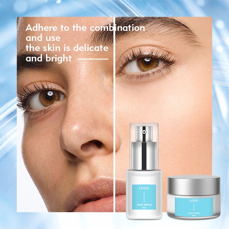 Low Moq Custom Retinol Face Serum Face Cream Moisturize Skin Care Set