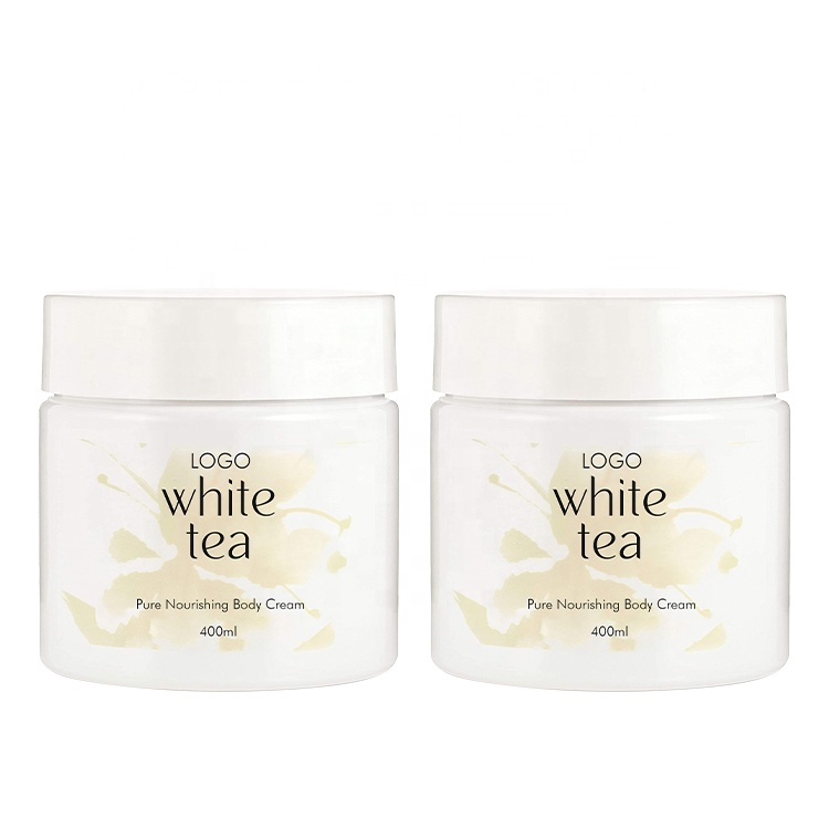 Custom Logo Wholesale Private Label Luxury Beauty Skin Care Moisturizing White Tea Natural Body Butter Lotion Cream