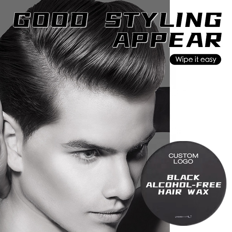 Wholesale Private Label Alcohol Free Fashion Fruit Natural Elegance Best Fashion Gel Pomade Men Styling Hair Wax For Hair